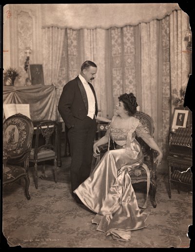 Mr. e Mrs. George Gould, 1908 da Byron Company